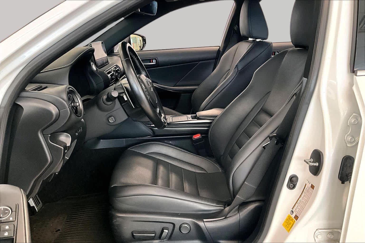 2023 Lexus IS 350 F SPORT  Ultra White at Lexus of Clear Lake