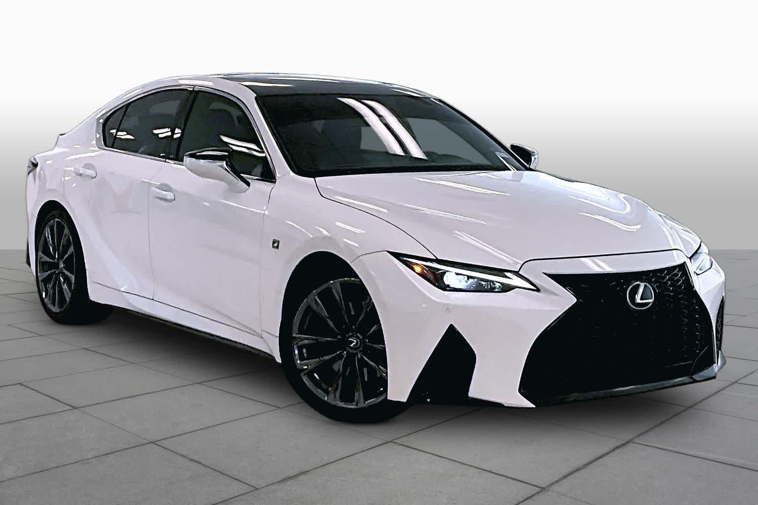 2023 Lexus IS 350 F SPORT  Ultra White at Lexus of Clear Lake