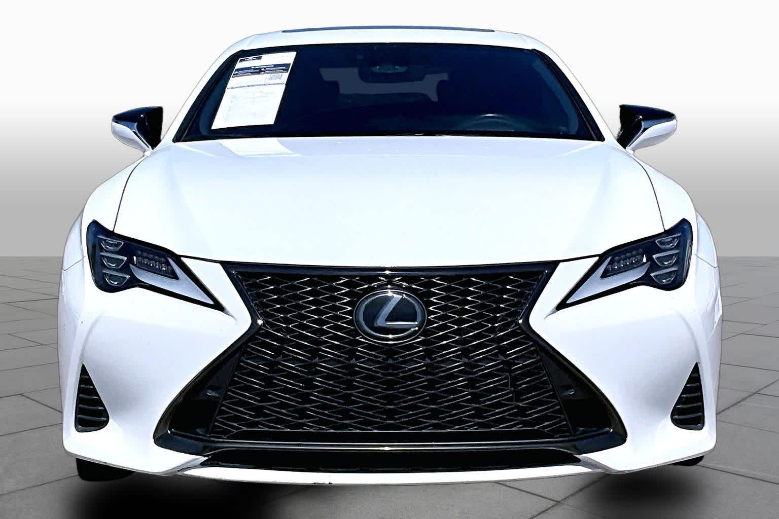 2019 Lexus RC 350 F SPORT  Ultra White at Honda of Clear Lake
