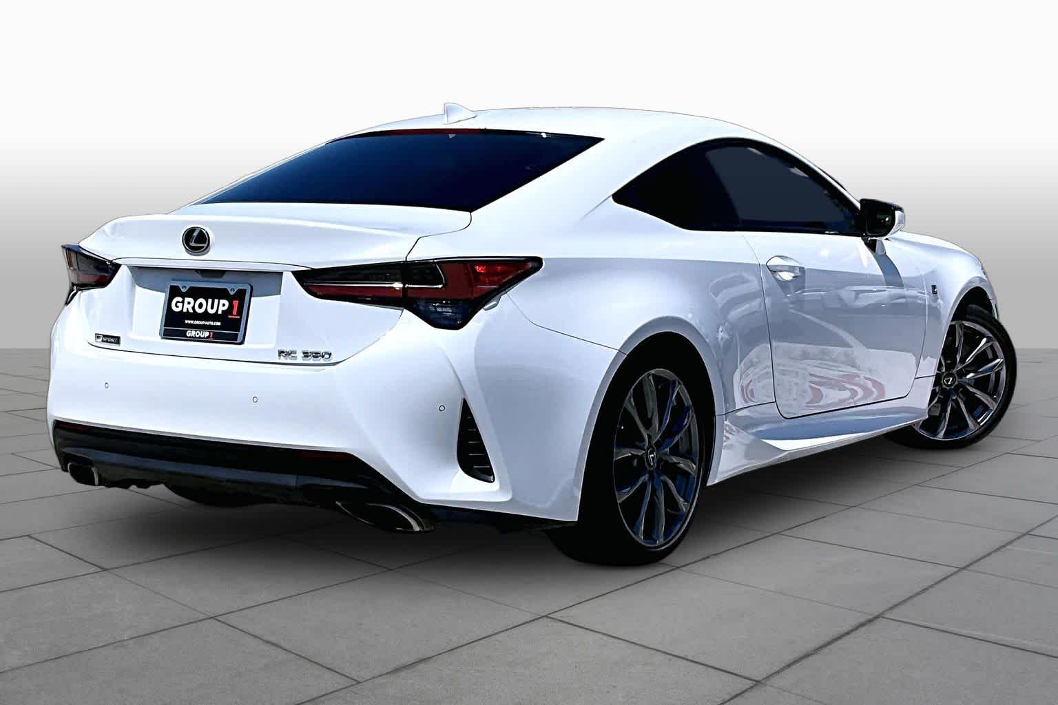 2019 Lexus RC 350 F SPORT  Ultra White at Honda of Clear Lake