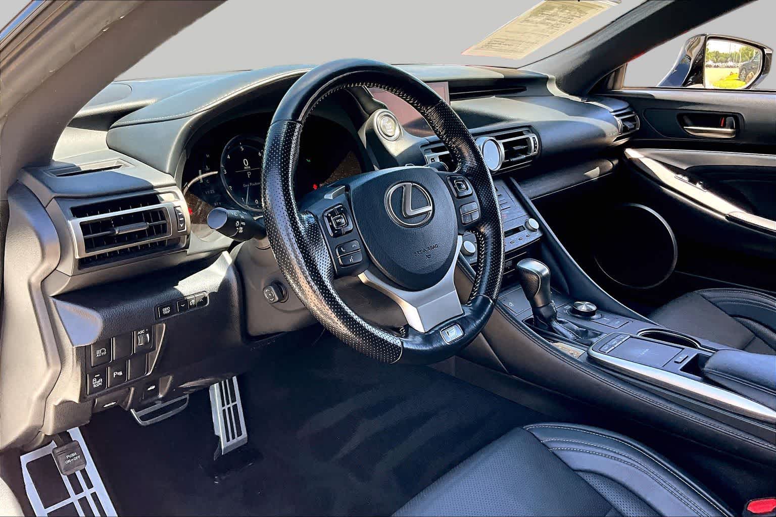 2019 Lexus RC 350 F SPORT  Ultra White at Honda of Clear Lake