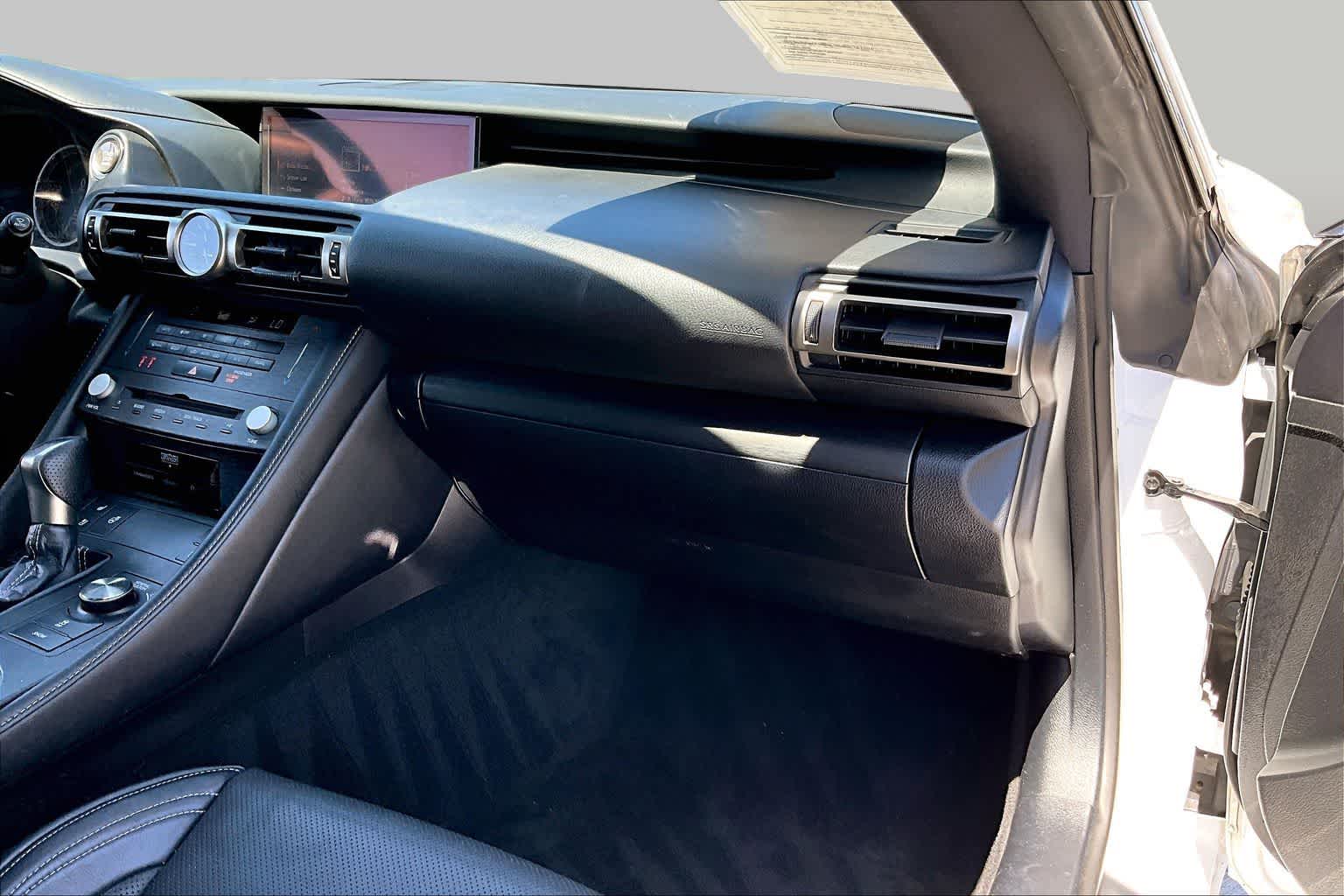 2019 Lexus RC 350 F SPORT  Ultra White at Honda of Clear Lake