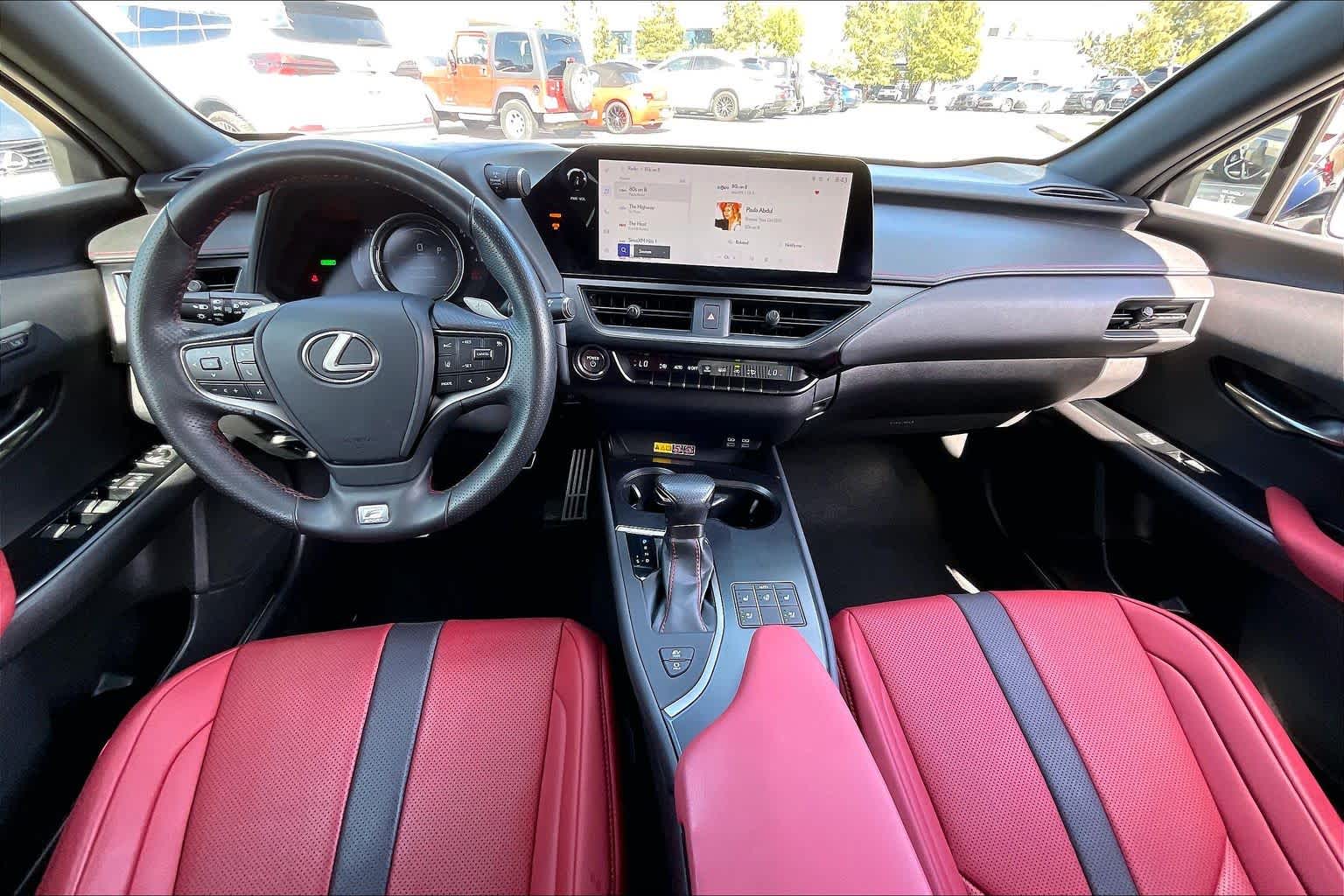2023 Lexus UX F SPORT Handling  Ultra White w/Obsidian Roof at Lexus Southwest Houston