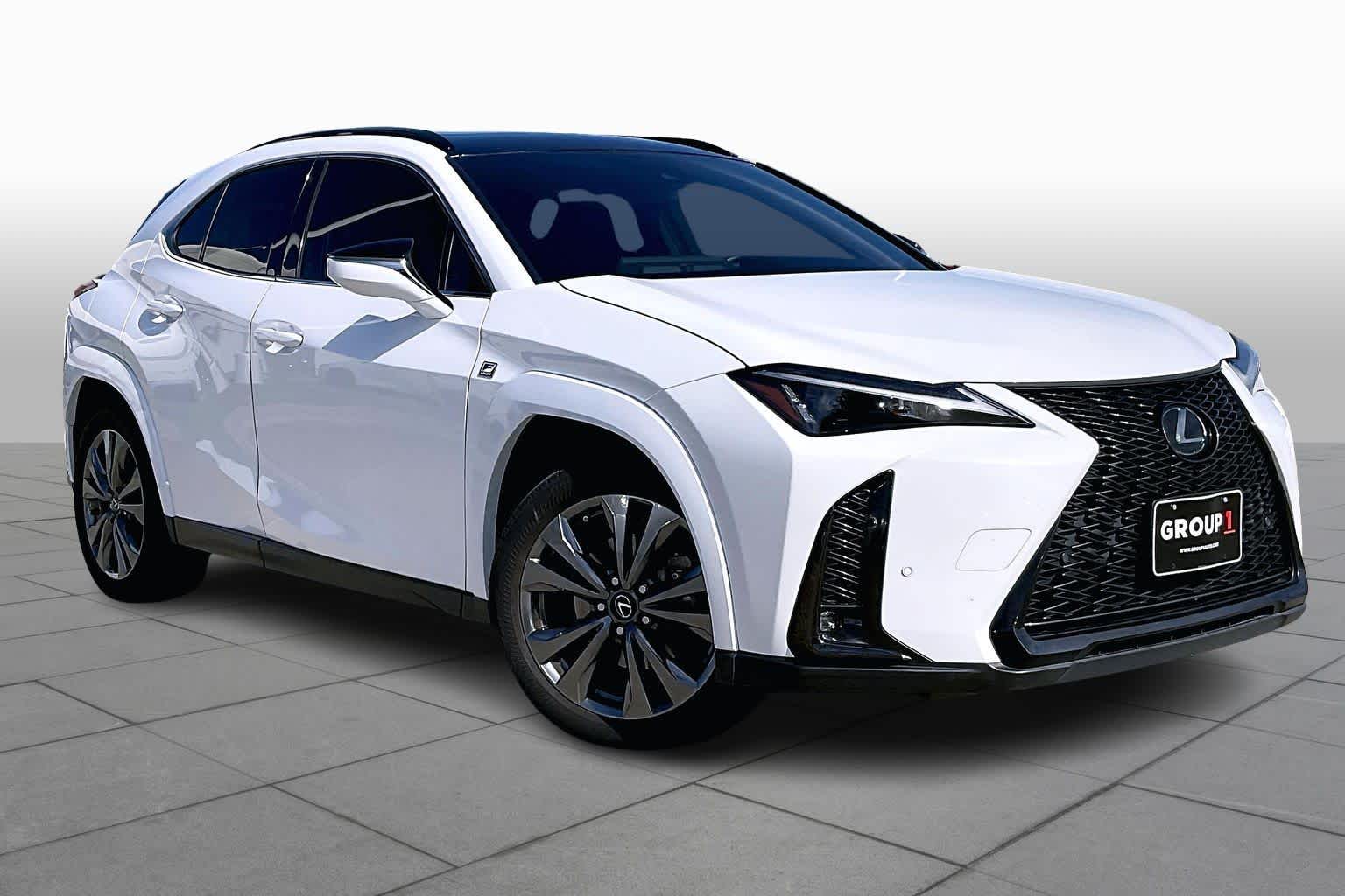 2023 Lexus UX F SPORT Handling  Ultra White w/Obsidian Roof at Lexus Southwest Houston