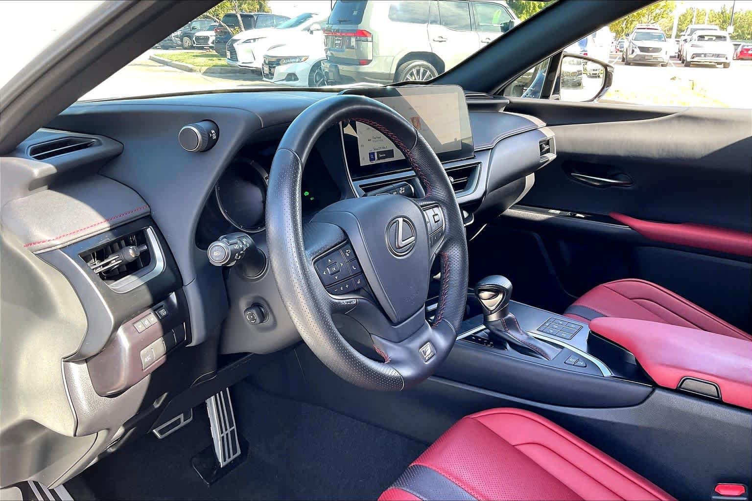 2023 Lexus UX F SPORT Handling  Ultra White w/Obsidian Roof at Lexus Southwest Houston