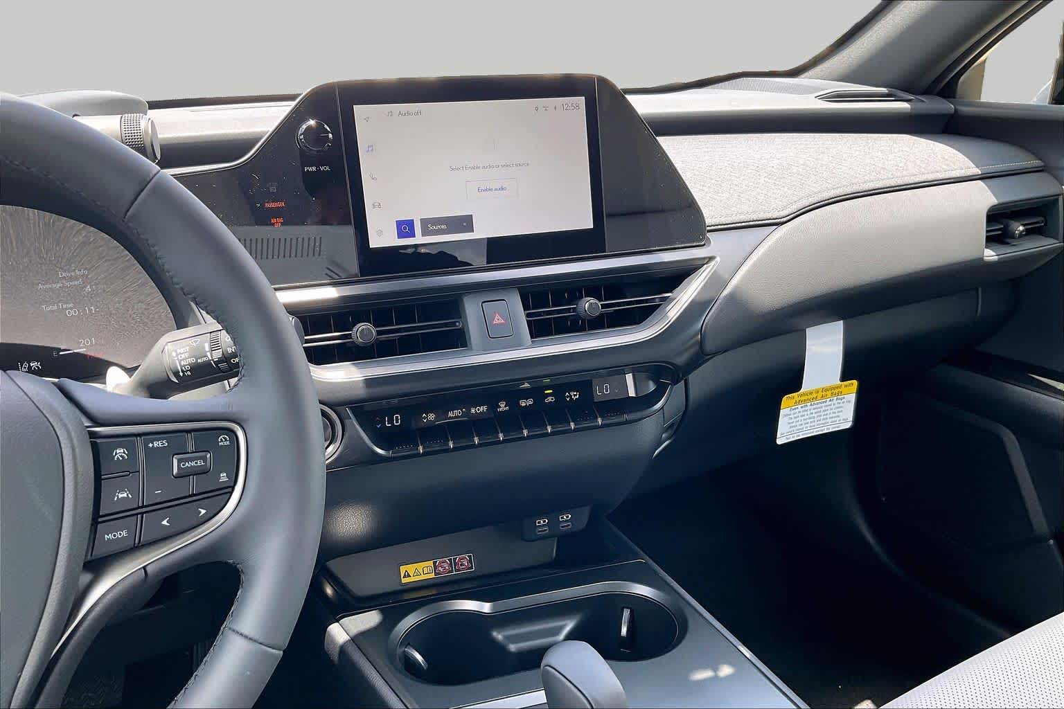 2026 Lexus UX 300h F SPORT Design  Cloudburst Gray w/Obsidian Roof at Lexus of Clear Lake