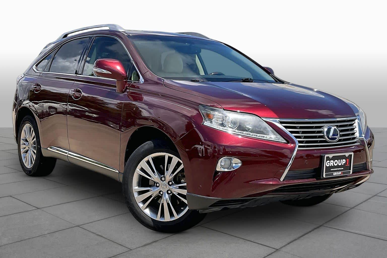 2013 Lexus RX 450h  Claret Mica at Sterling McCall Nissan
