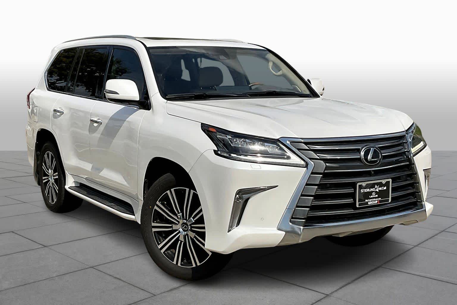 2021 Lexus LX LX 570 Eminent White Pearl at Sterling McCall Lexus of Clear Lake