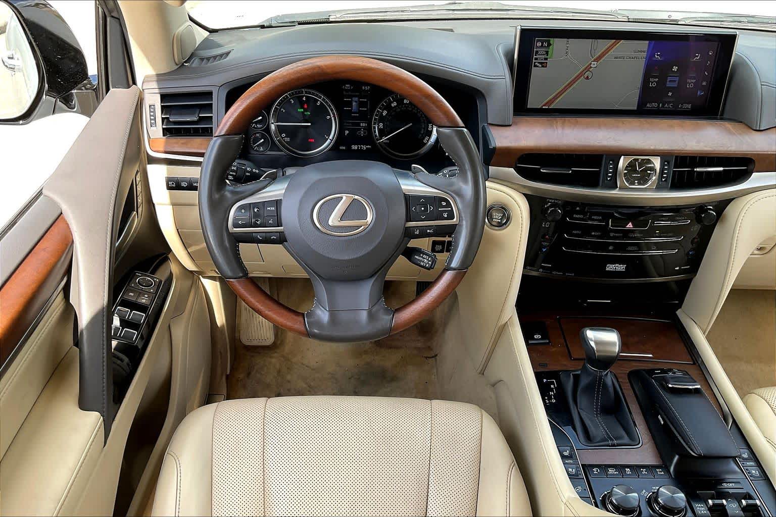 2021 Lexus LX LX 570 Eminent White Pearl at Sterling McCall Lexus of Clear Lake