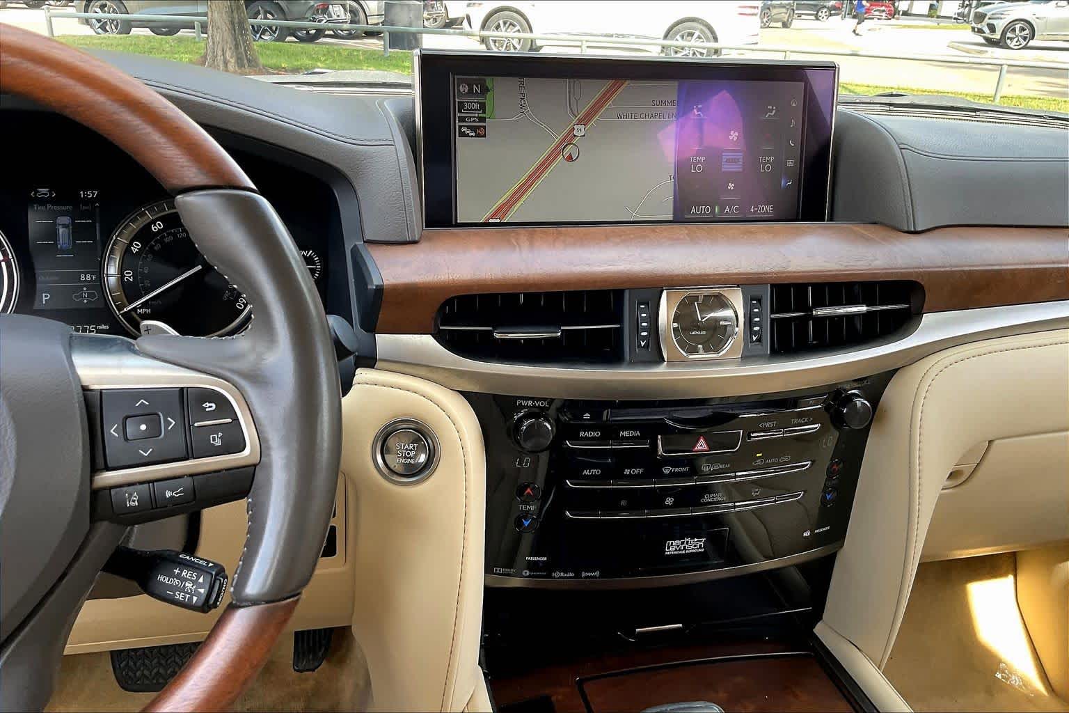 2021 Lexus LX LX 570 Eminent White Pearl at Sterling McCall Lexus of Clear Lake