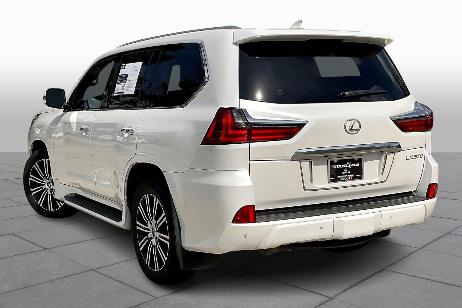 2021 Lexus LX LX 570 Eminent White Pearl at Sterling McCall Lexus of Clear Lake