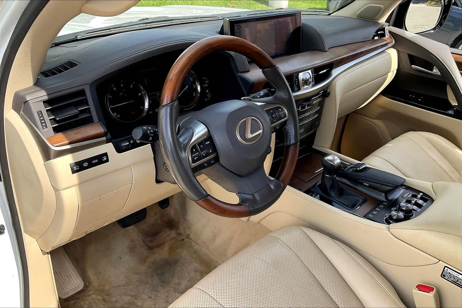 2021 Lexus LX LX 570 Eminent White Pearl at Sterling McCall Lexus of Clear Lake