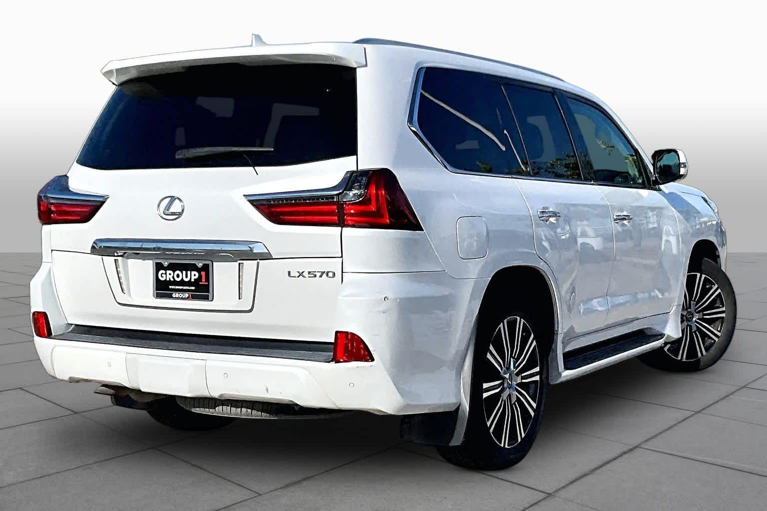 2021 Lexus LX 570  Eminent White Pearl at Lexus of Clear Lake