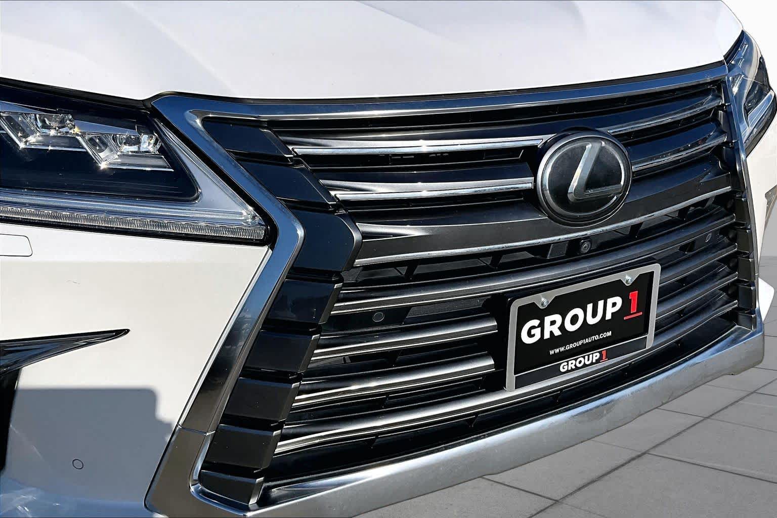 2021 Lexus LX 570  Eminent White Pearl at Lexus of Clear Lake