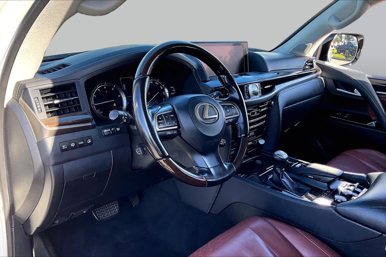 2021 Lexus LX 570  Eminent White Pearl at Lexus of Clear Lake