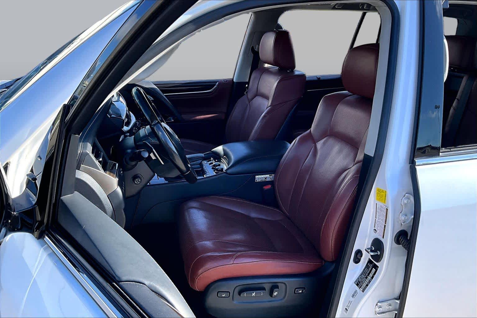 2021 Lexus LX 570  Eminent White Pearl at Lexus of Clear Lake