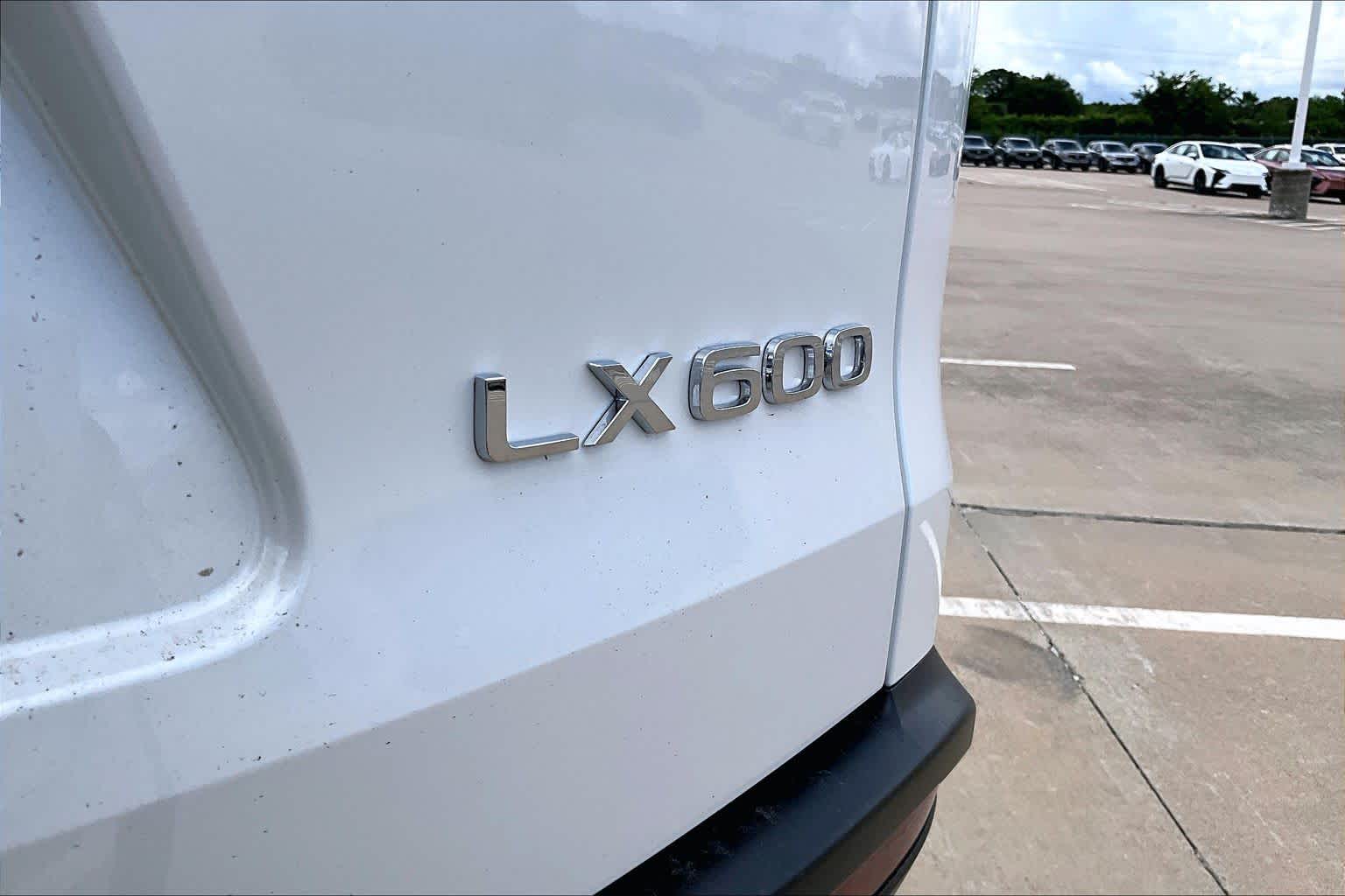 2026 Lexus LX 600 Luxury  Eminent White Pearl at Lexus Southwest Houston