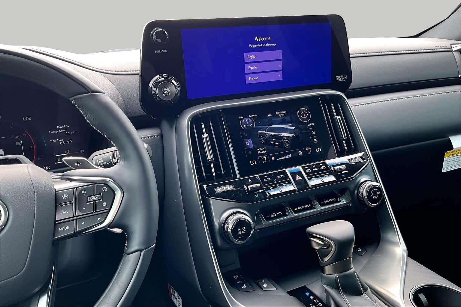 2026 Lexus LX 600 Luxury  Eminent White Pearl at Lexus Southwest Houston