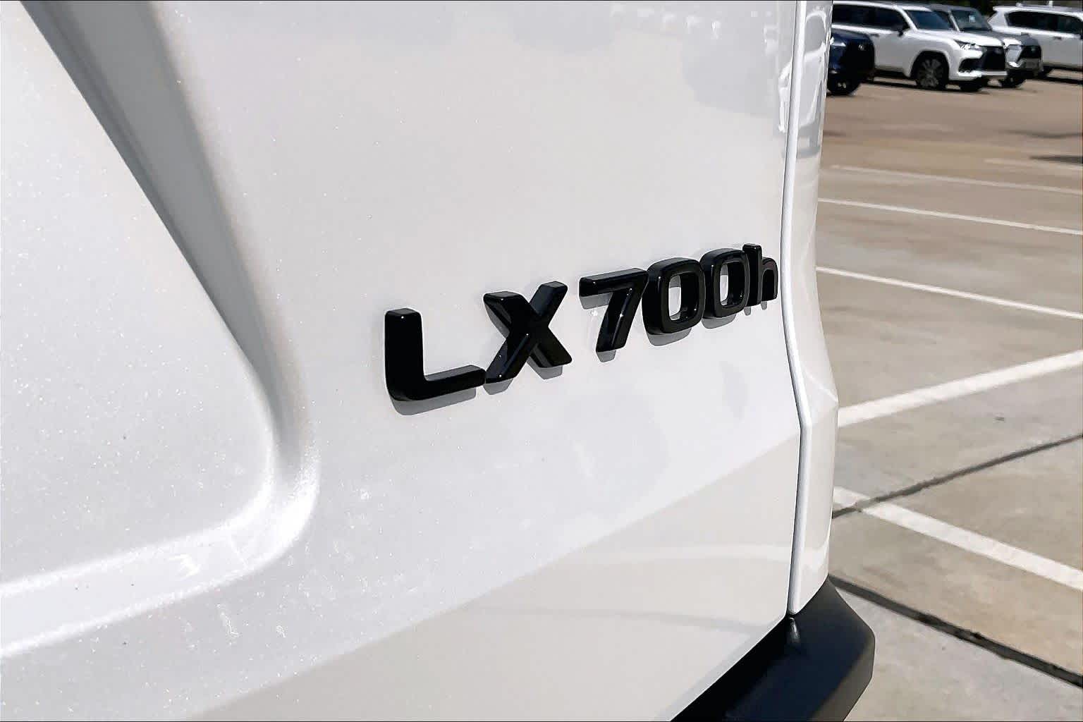 2026 Lexus LX 700h Luxury  Eminent White Pearl at Lexus Southwest Houston