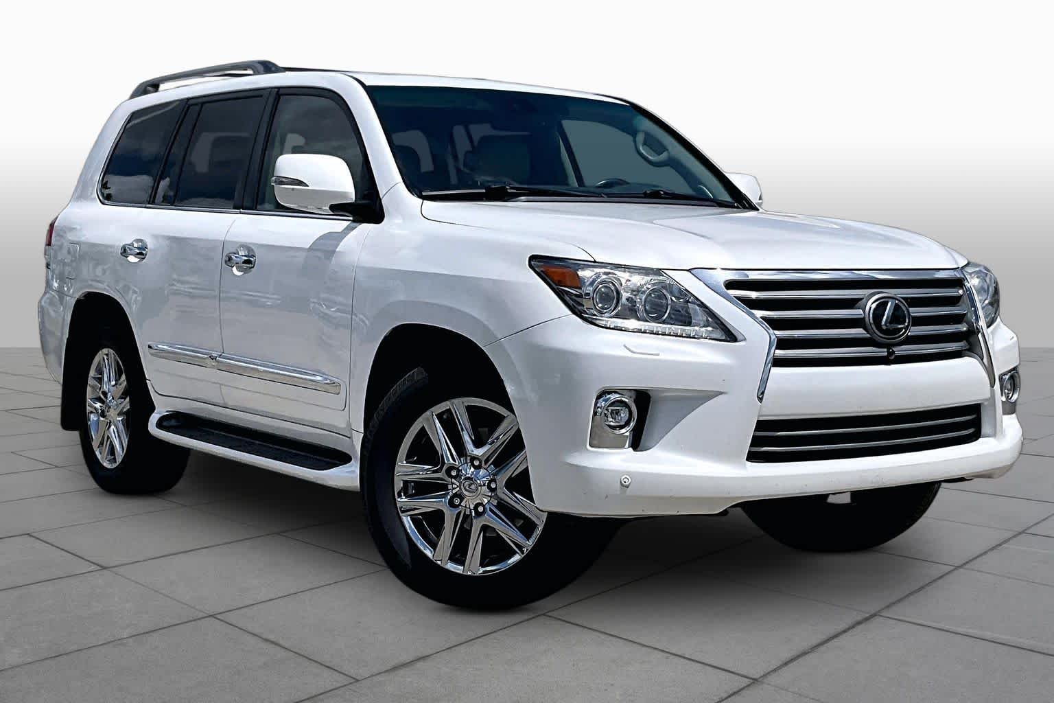 2014 Lexus LX 570  Starfire Pearl at Beck & Masten Kia