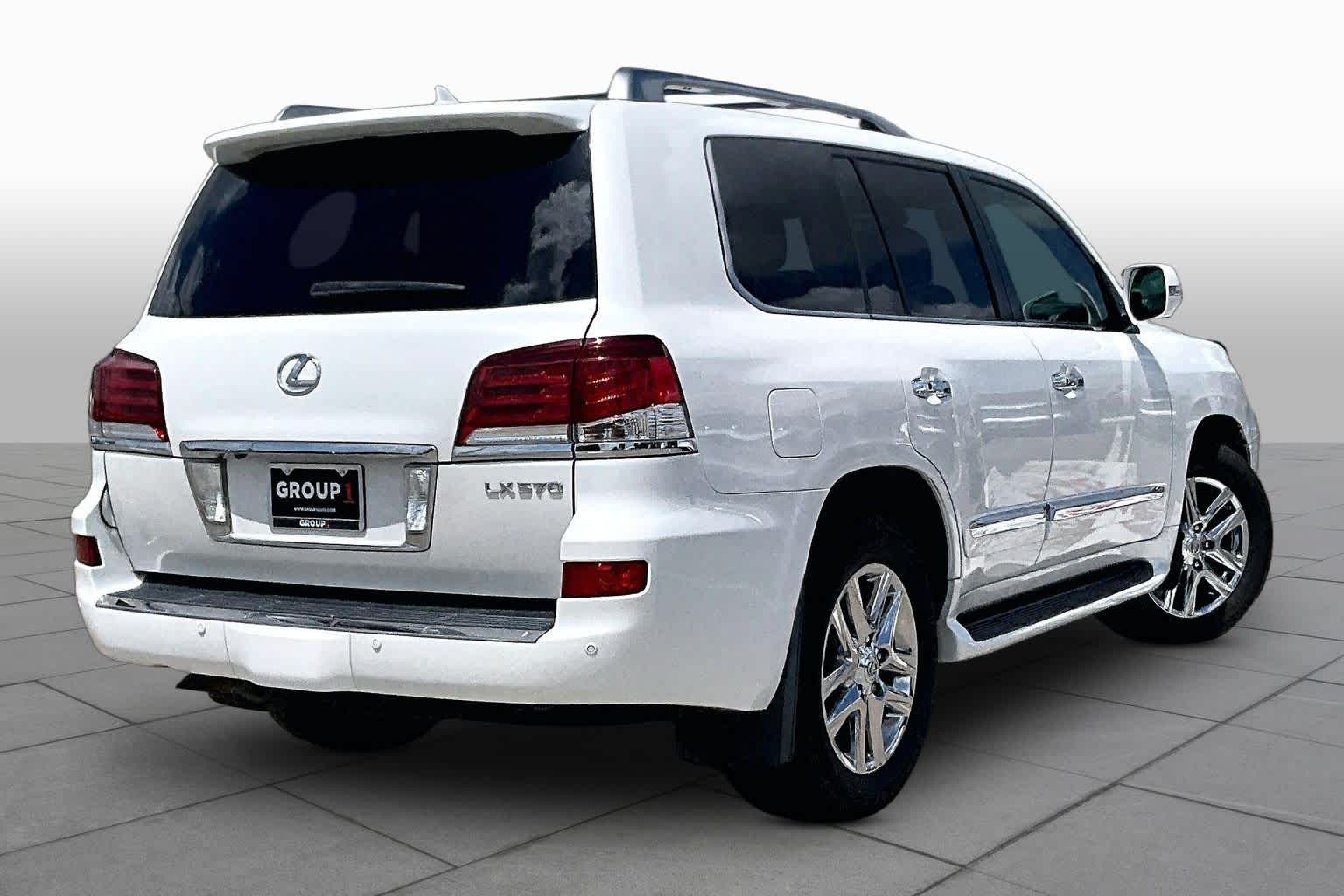 2014 Lexus LX 570  Starfire Pearl at Beck & Masten Kia