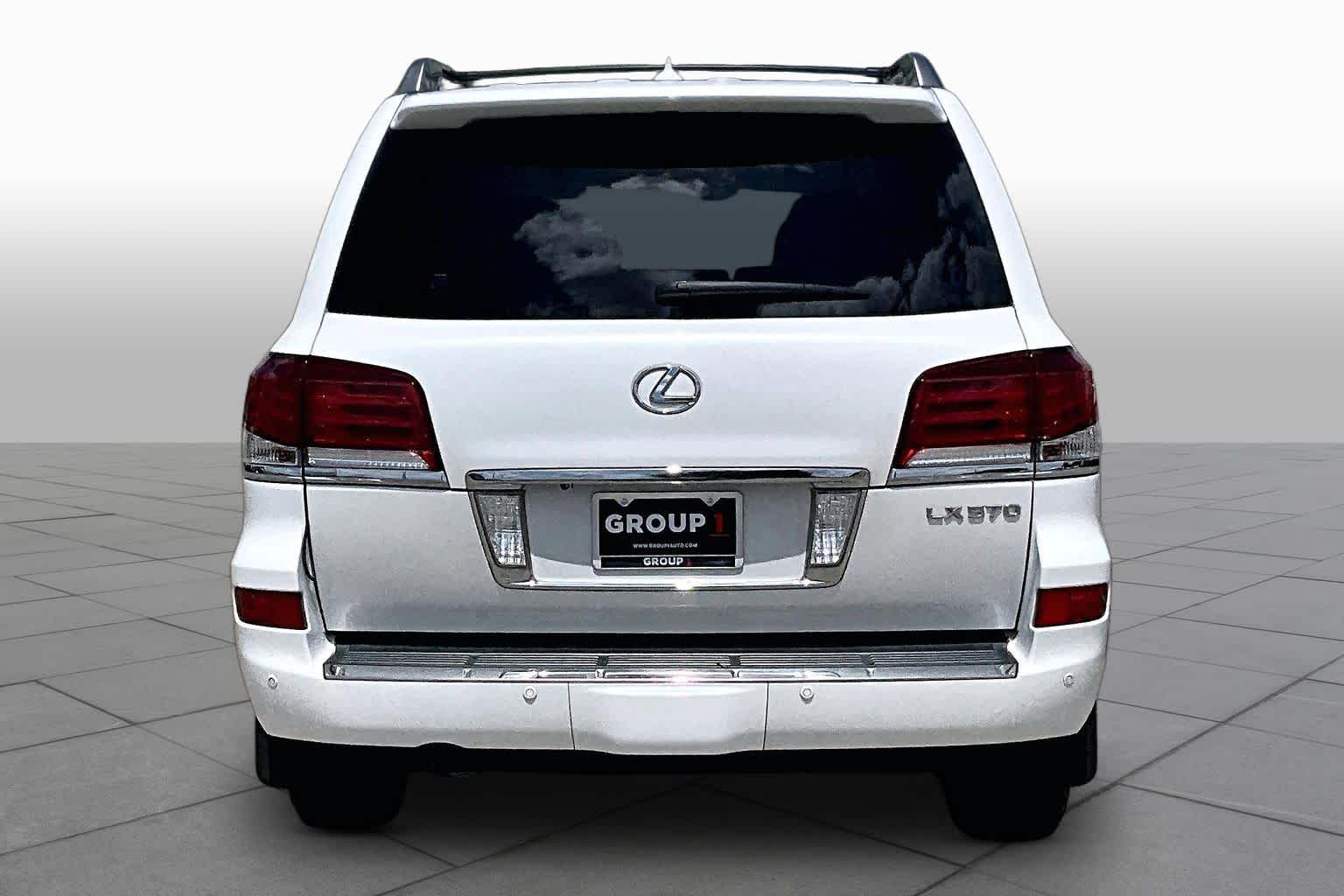 2014 Lexus LX 570  Starfire Pearl at Beck & Masten Kia