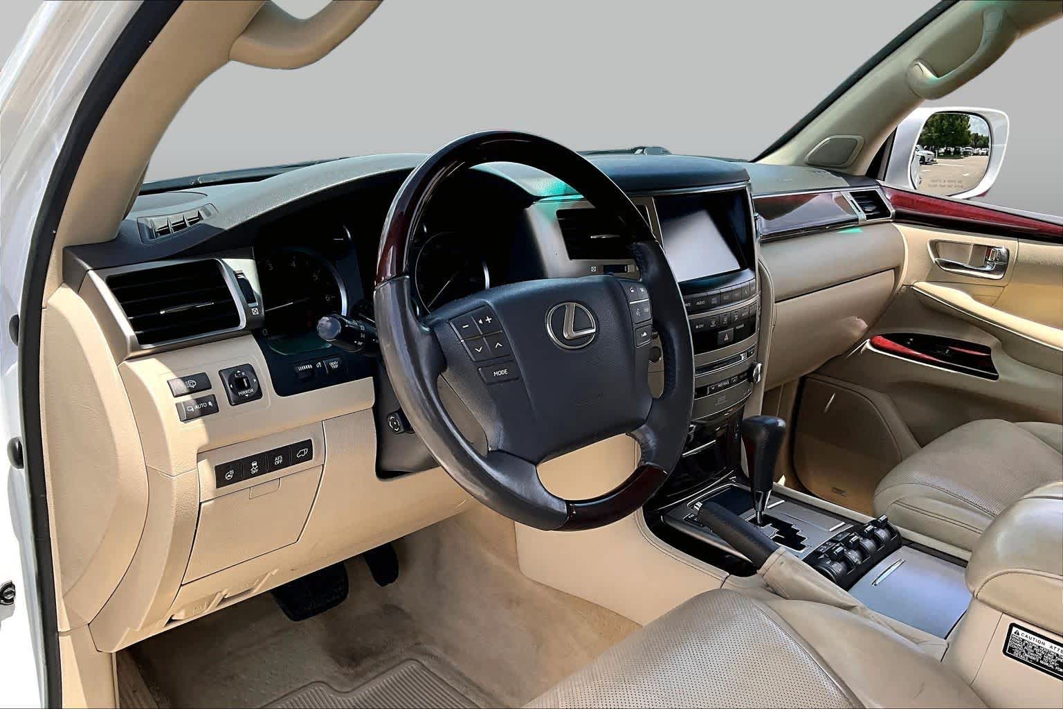 2014 Lexus LX 570  Starfire Pearl at Beck & Masten Kia