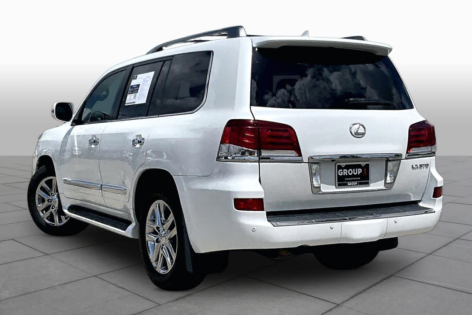 2014 Lexus LX 570  Starfire Pearl at Beck & Masten Kia