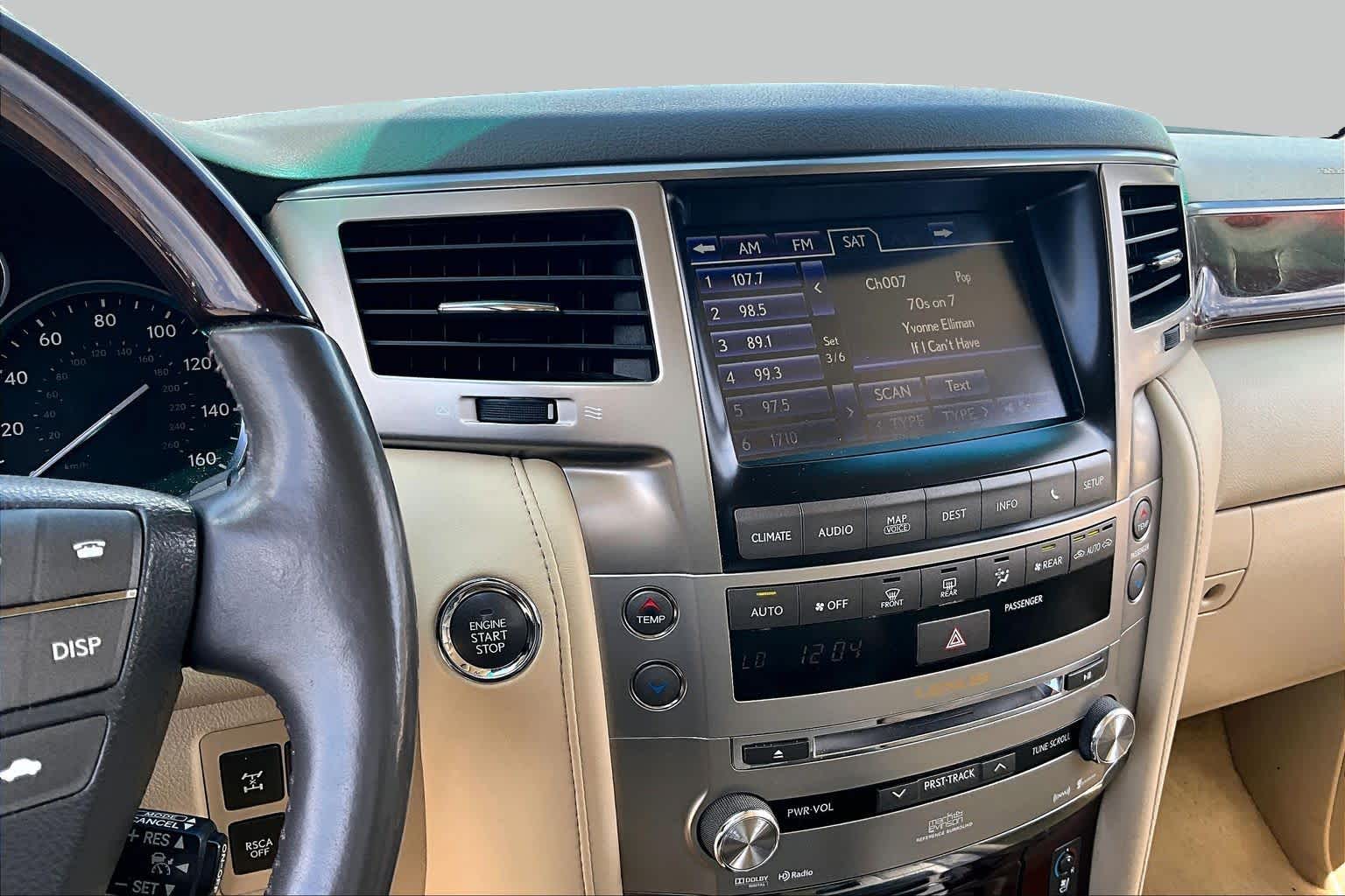 2014 Lexus LX 570  Starfire Pearl at Beck & Masten Kia