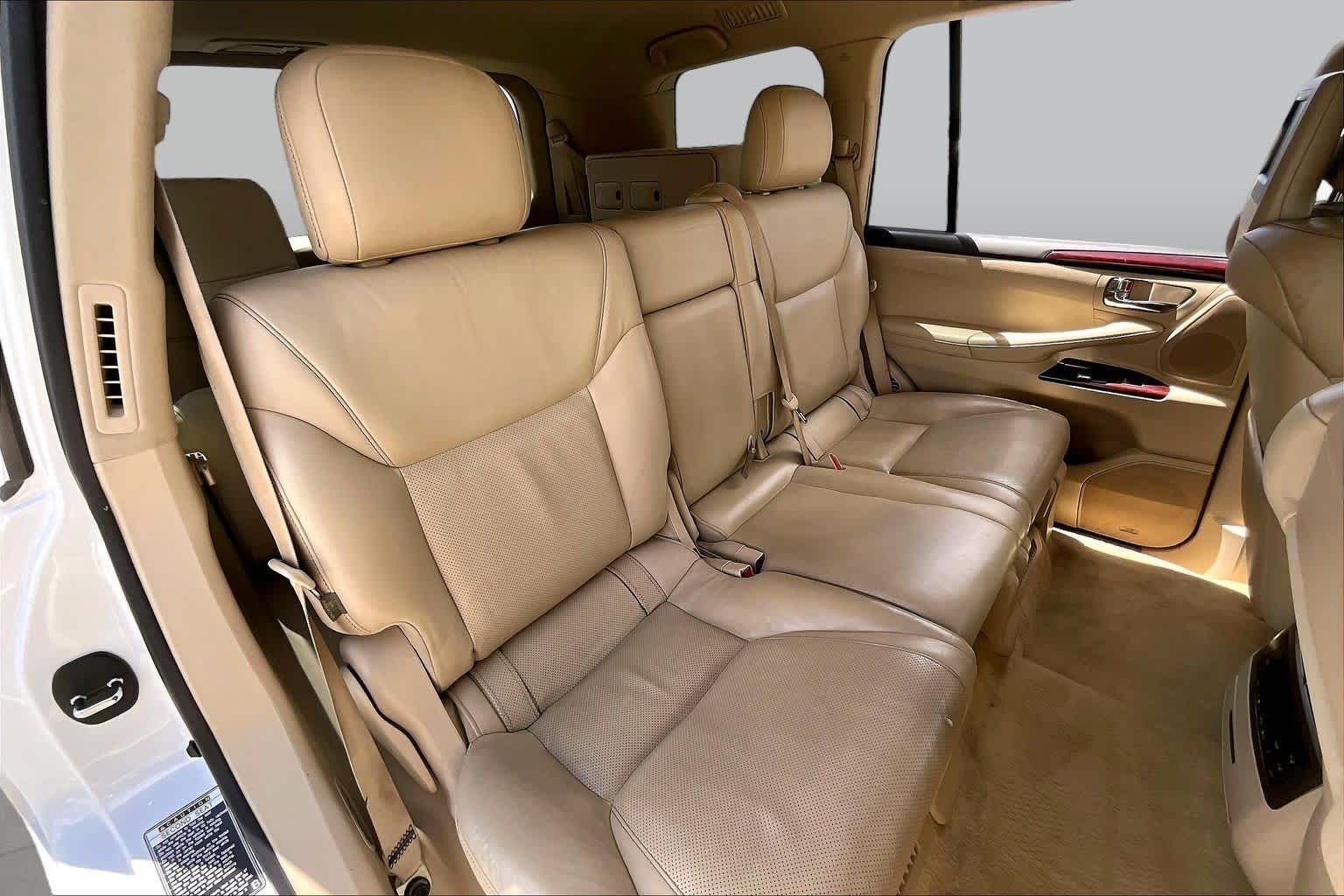 2014 Lexus LX 570  Starfire Pearl at Beck & Masten Kia