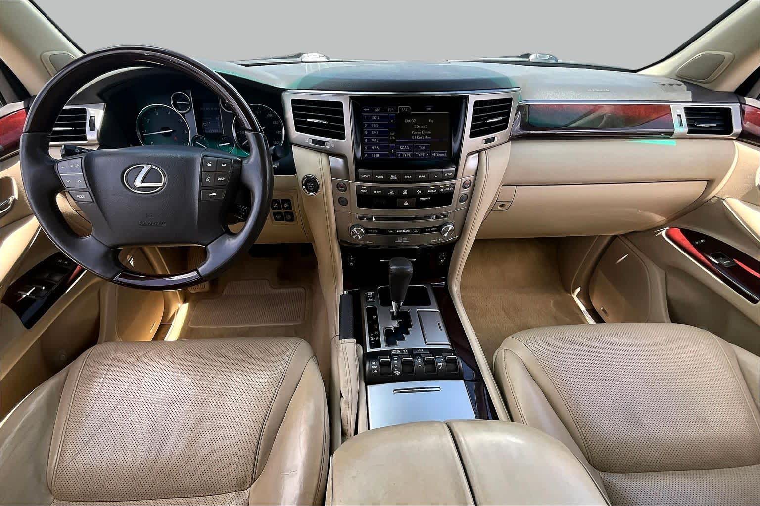 2014 Lexus LX 570  Starfire Pearl at Beck & Masten Kia
