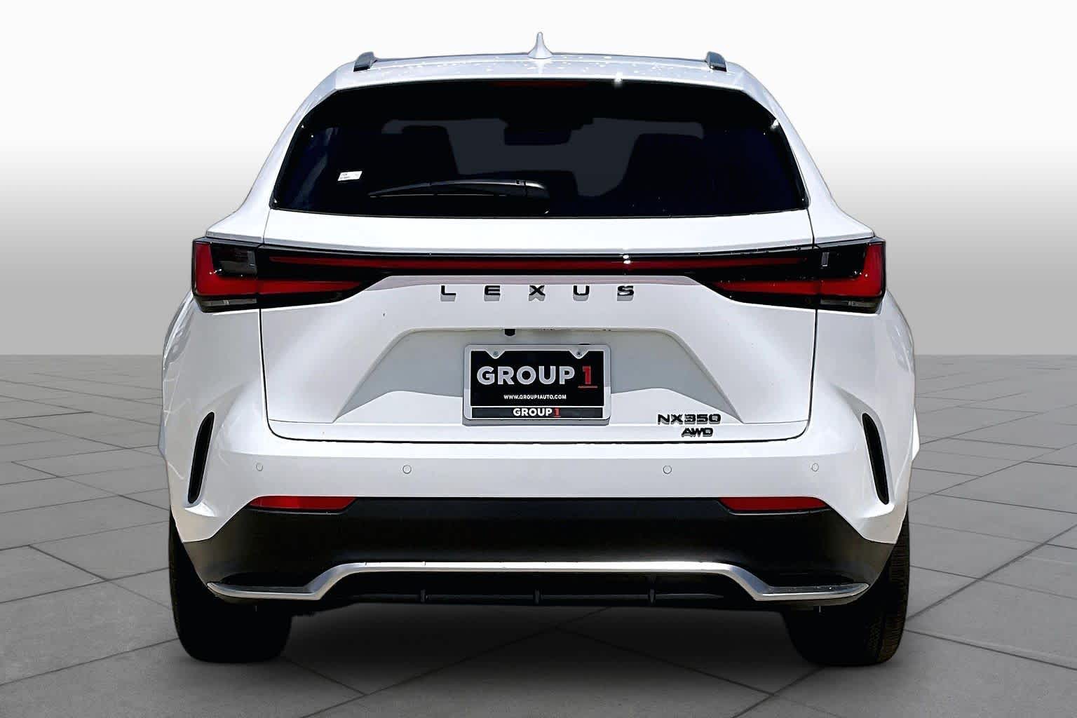 2026 Lexus NX 350 F SPORT Handling  Ultra White at Lexus Southwest Houston