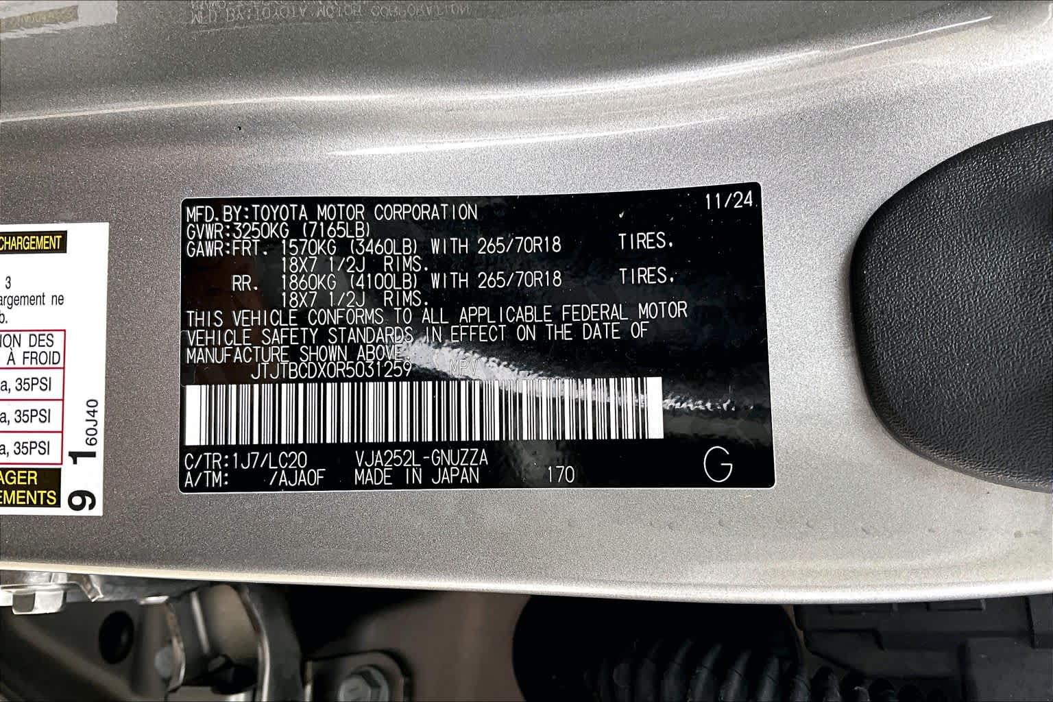 2024 Lexus GX 550 Overtrail+  Atomic Silver at Lexus of Clear Lake