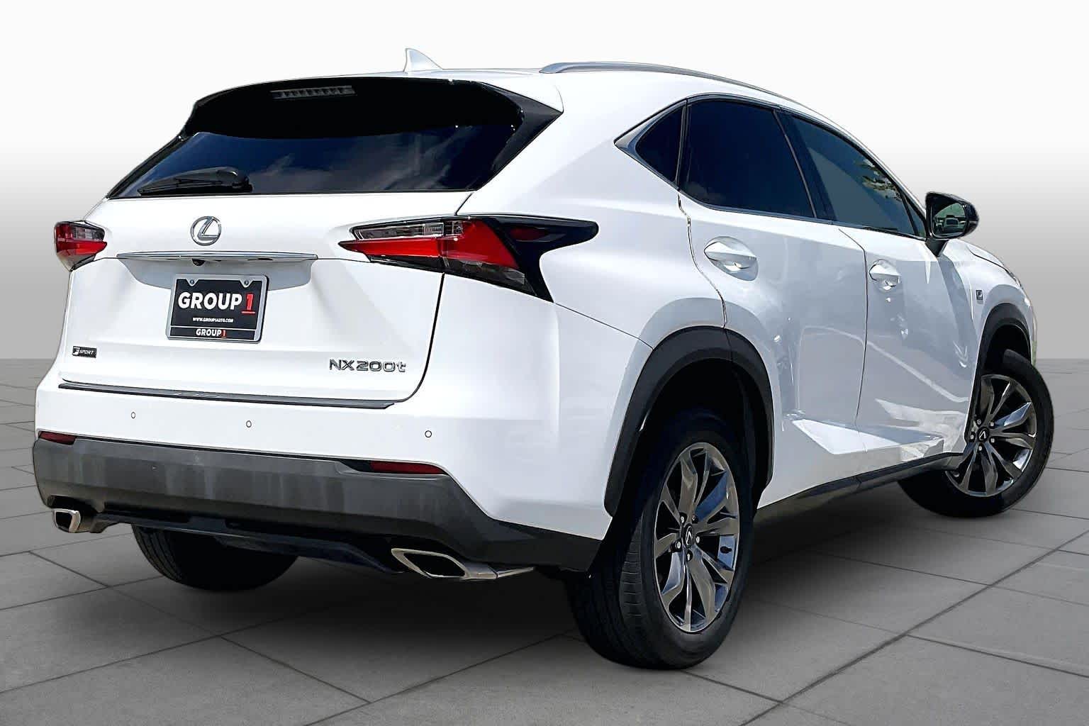 2016 Lexus NX 200t  F Sport  Ultra White at Lexus of Clear Lake