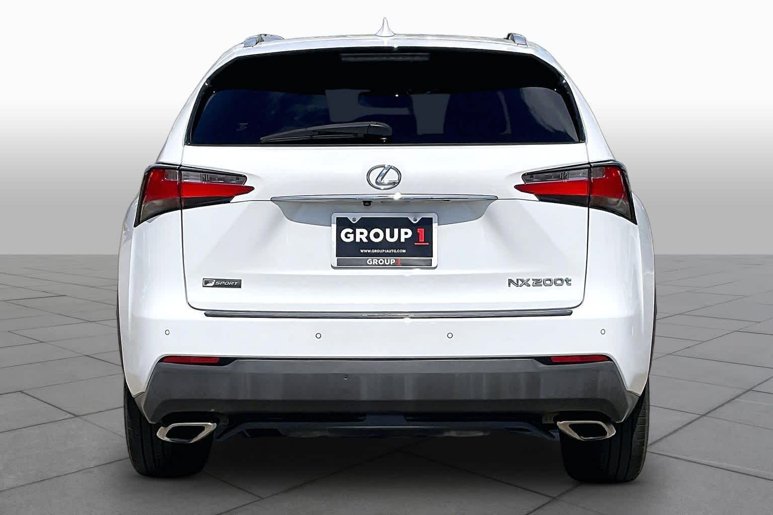 2016 Lexus NX 200t  F Sport  Ultra White at Lexus of Clear Lake