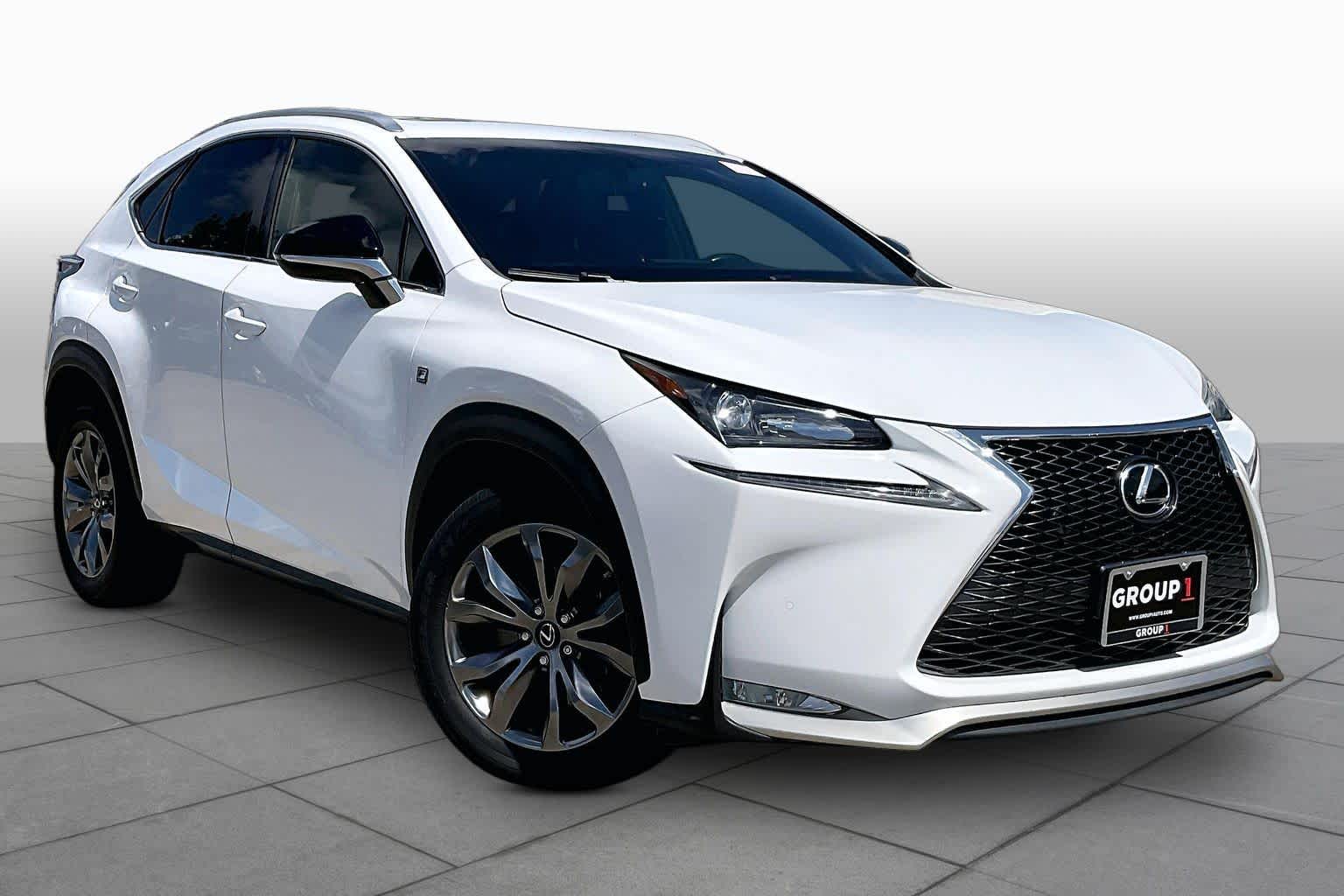 2016 Lexus NX 200t  F Sport  Ultra White at Lexus of Clear Lake