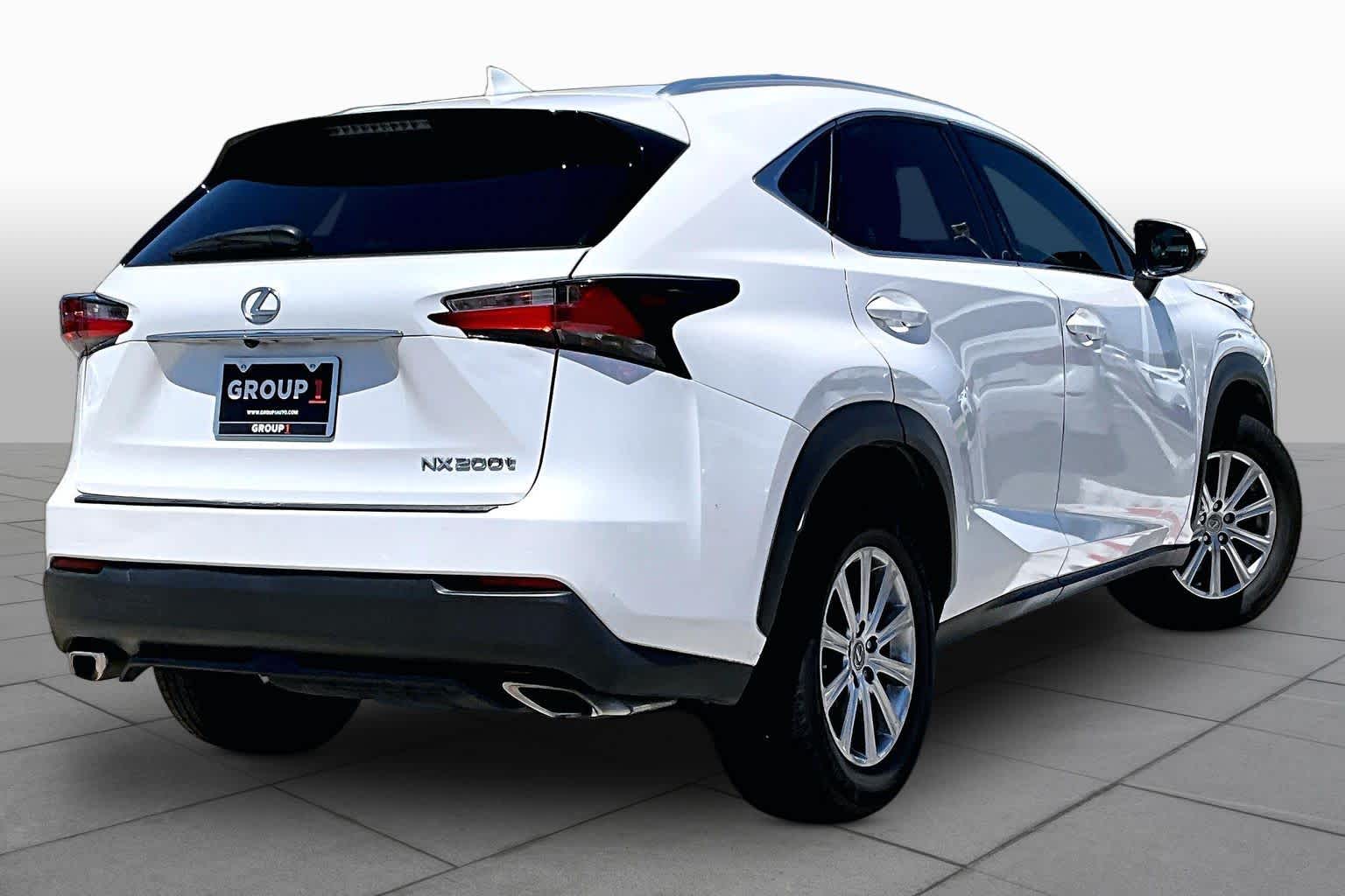 2015 Lexus NX 200t  Eminent White Pearl at Lexus of Clear Lake