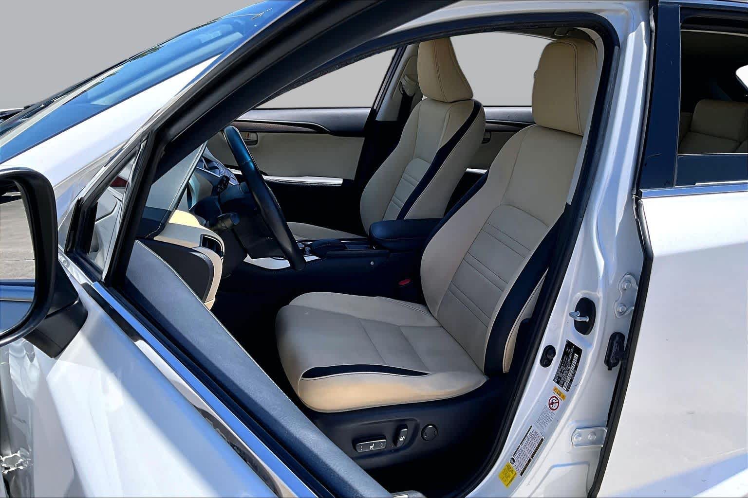 2015 Lexus NX 200t  Eminent White Pearl at Lexus of Clear Lake