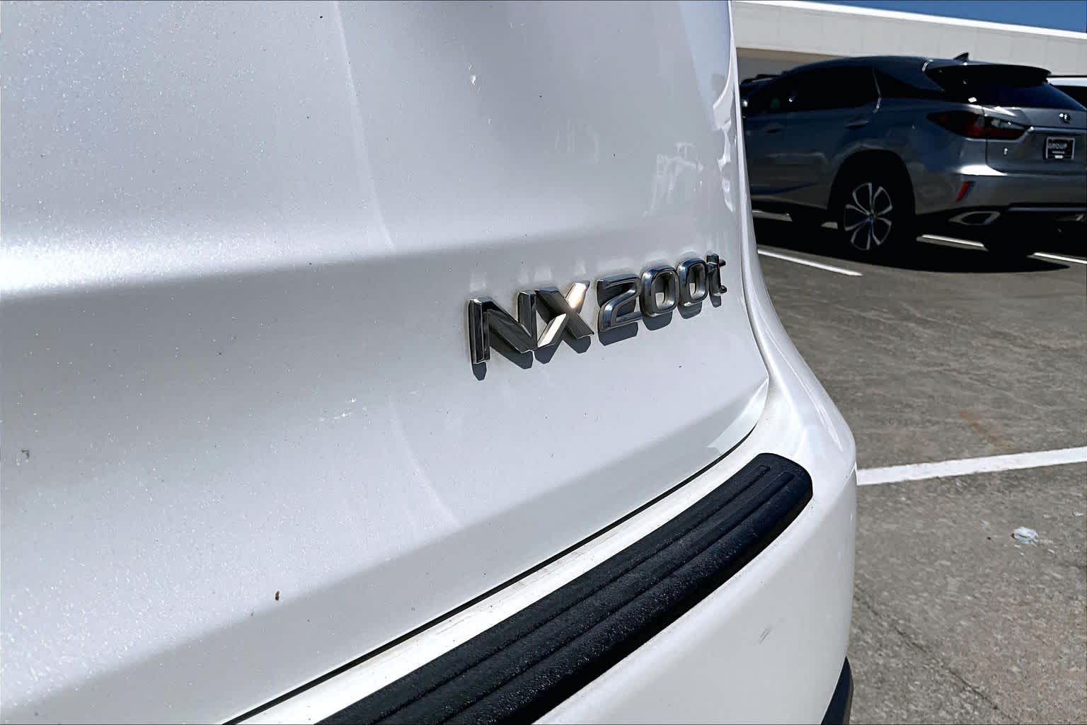 2015 Lexus NX 200t  Eminent White Pearl at Lexus of Clear Lake