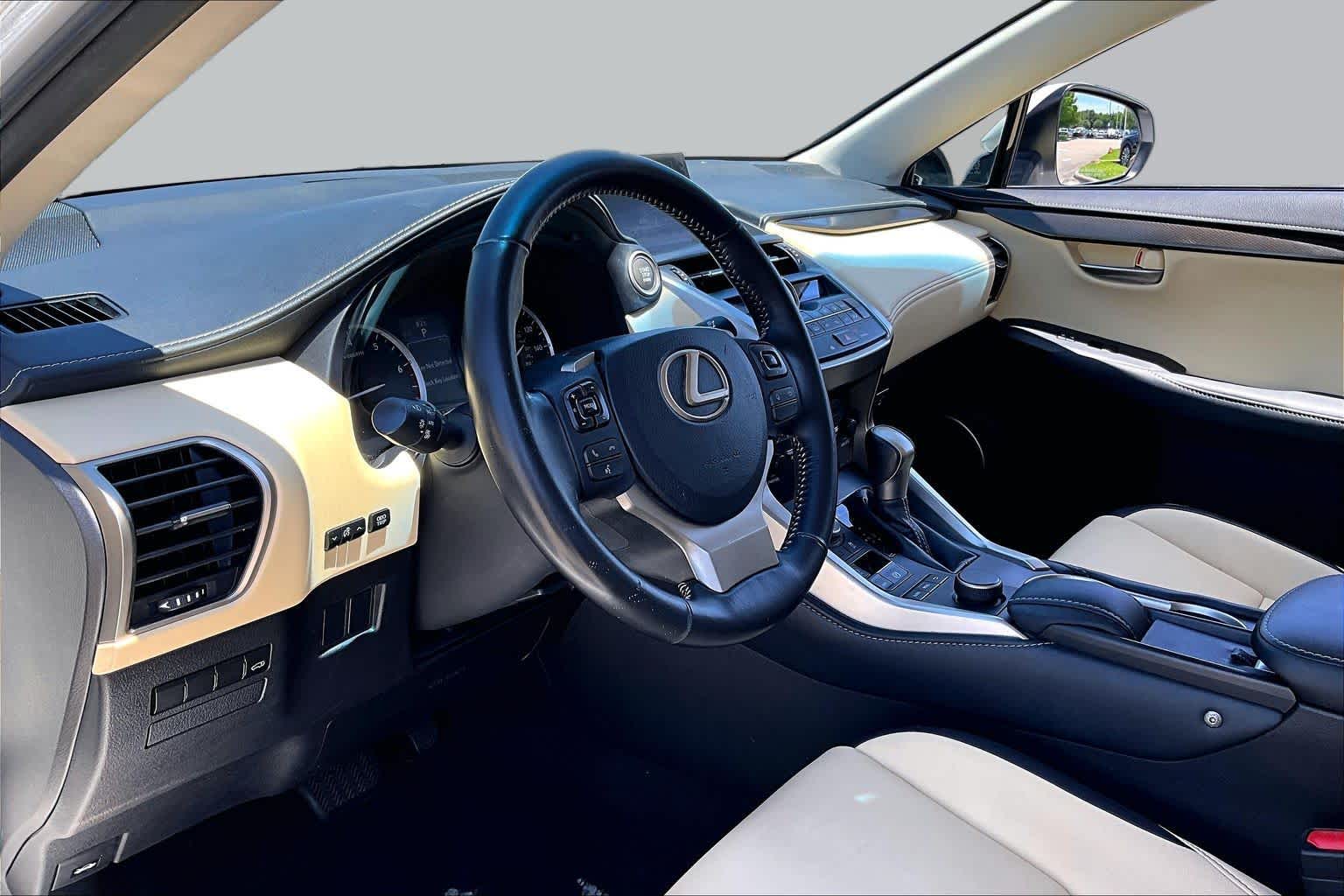 2015 Lexus NX 200t  Eminent White Pearl at Lexus of Clear Lake