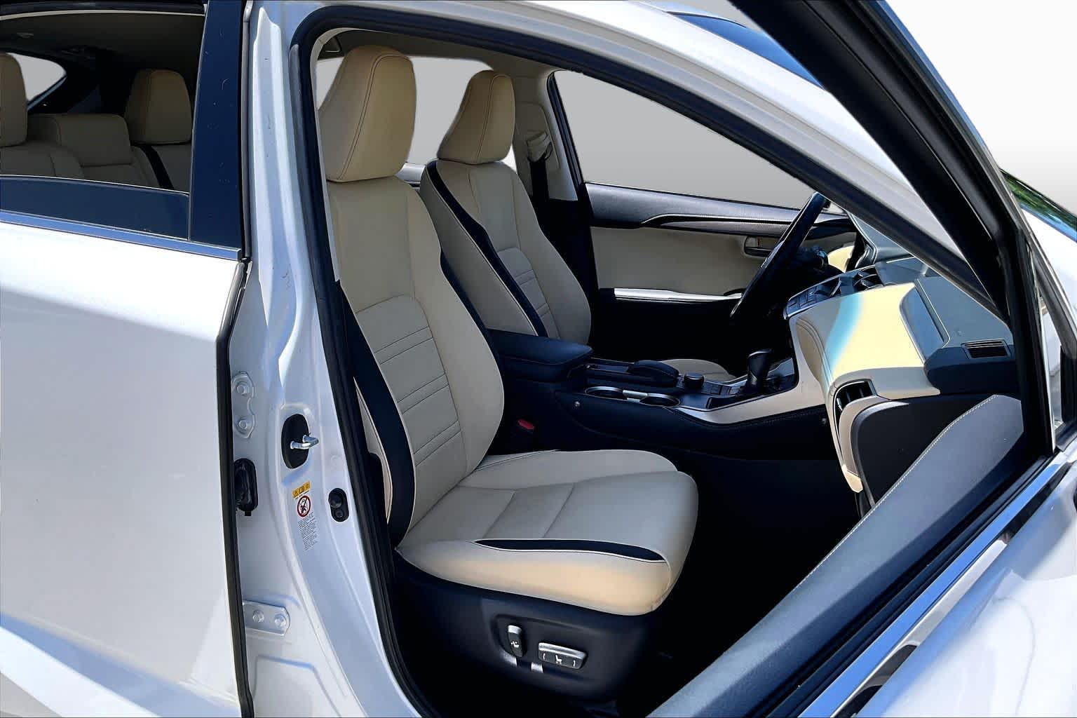 2015 Lexus NX 200t  Eminent White Pearl at Lexus of Clear Lake