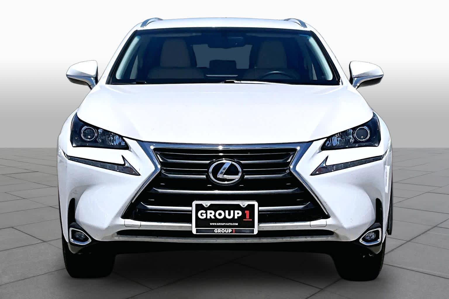 2015 Lexus NX 200t  Eminent White Pearl at Lexus of Clear Lake