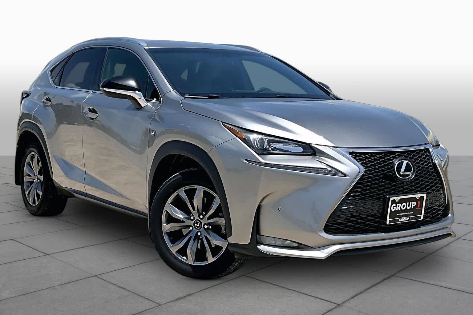 2015 Lexus NX 200t  F Sport  Atomic Silver at Lexus Southwest Houston