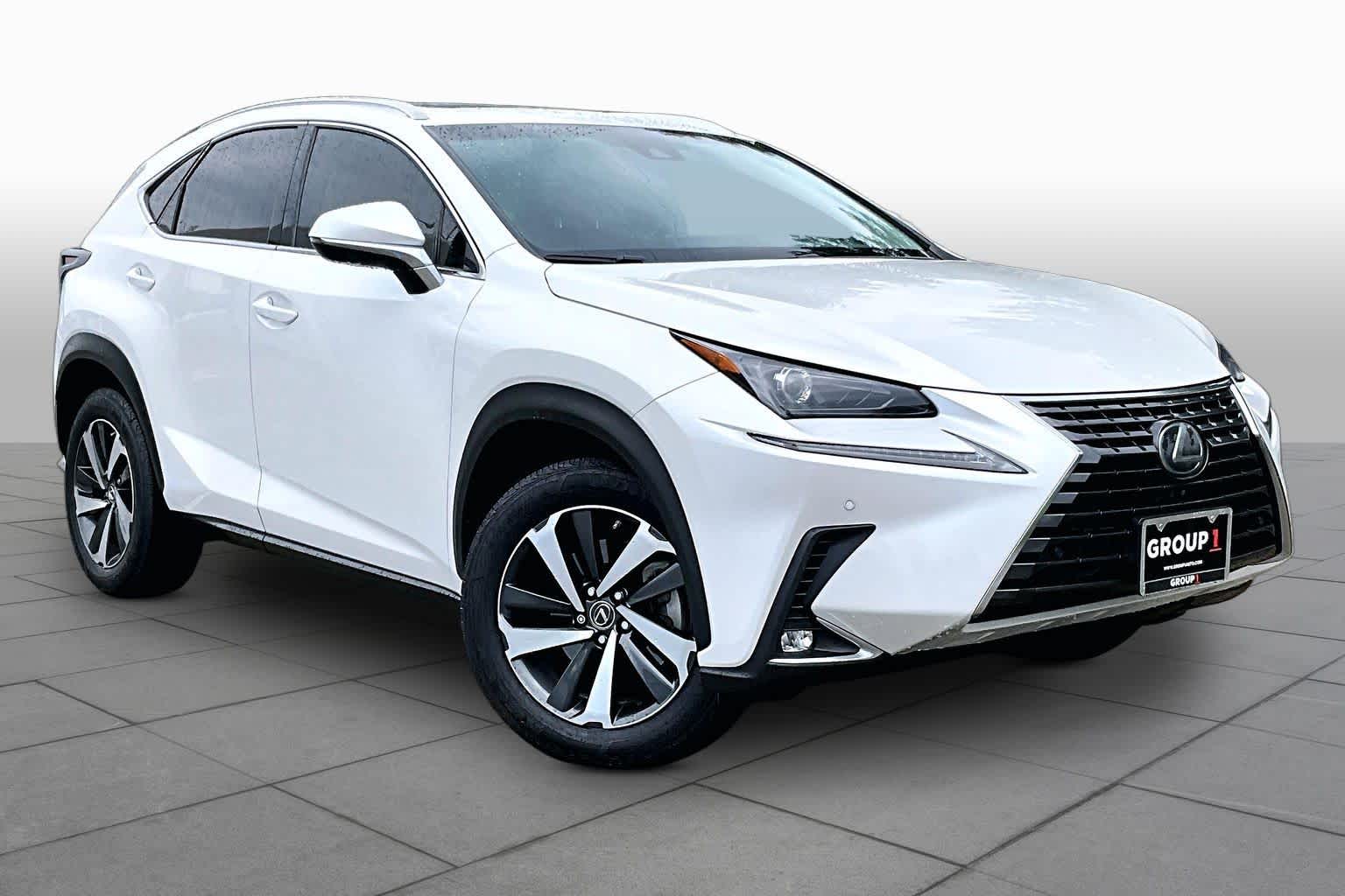 2019 Lexus NX 300  Eminent White Pearl at Group 1 GMC Buick South