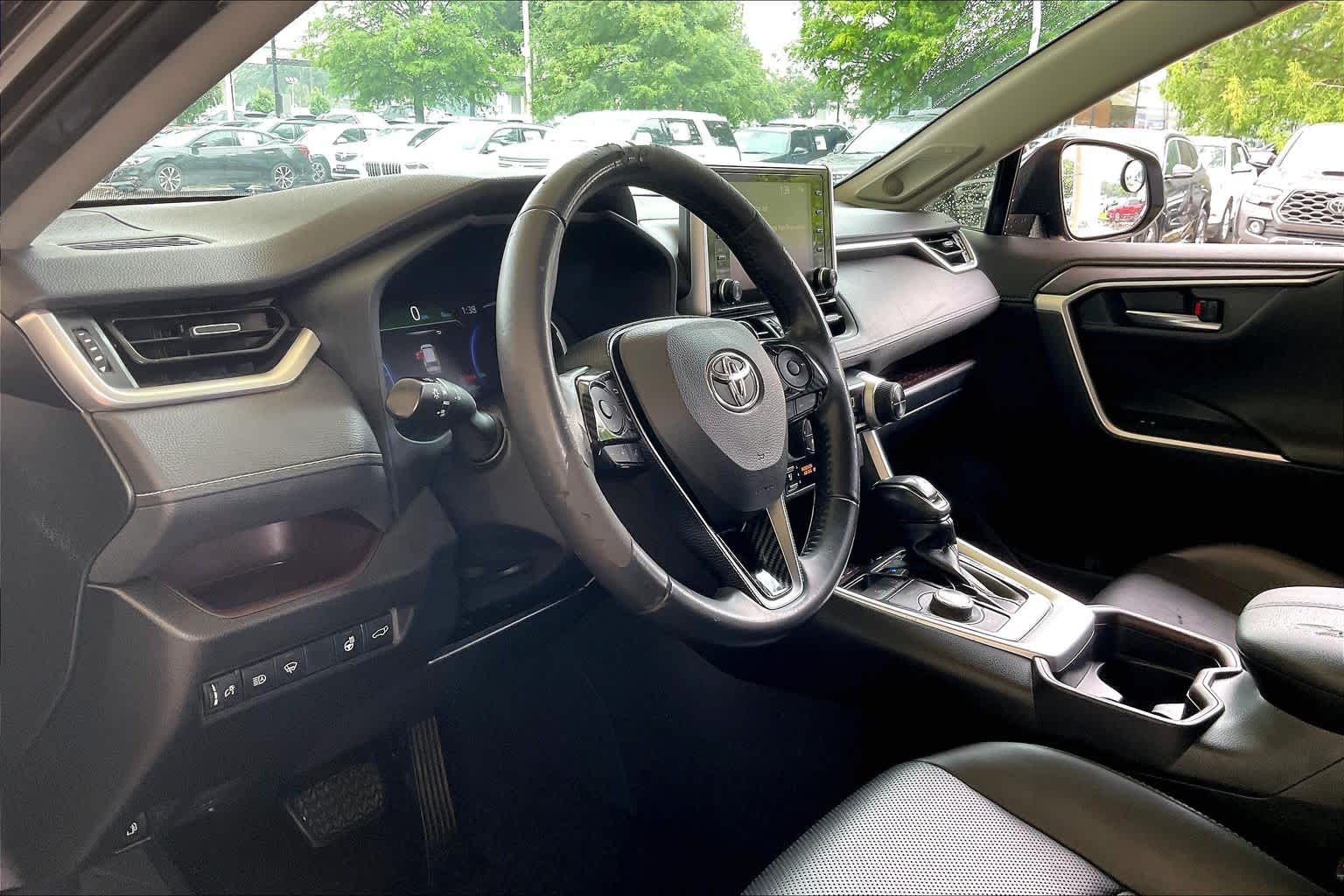 2020 Toyota RAV4 Hybrid Limited Magnetic Gray Metallic at AutoNation USA Houston