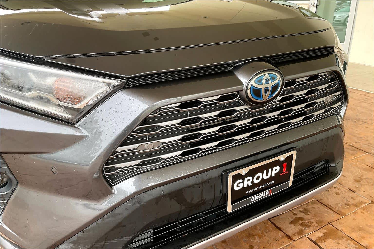 2020 Toyota RAV4 Hybrid Limited Magnetic Gray Metallic at AutoNation USA Houston