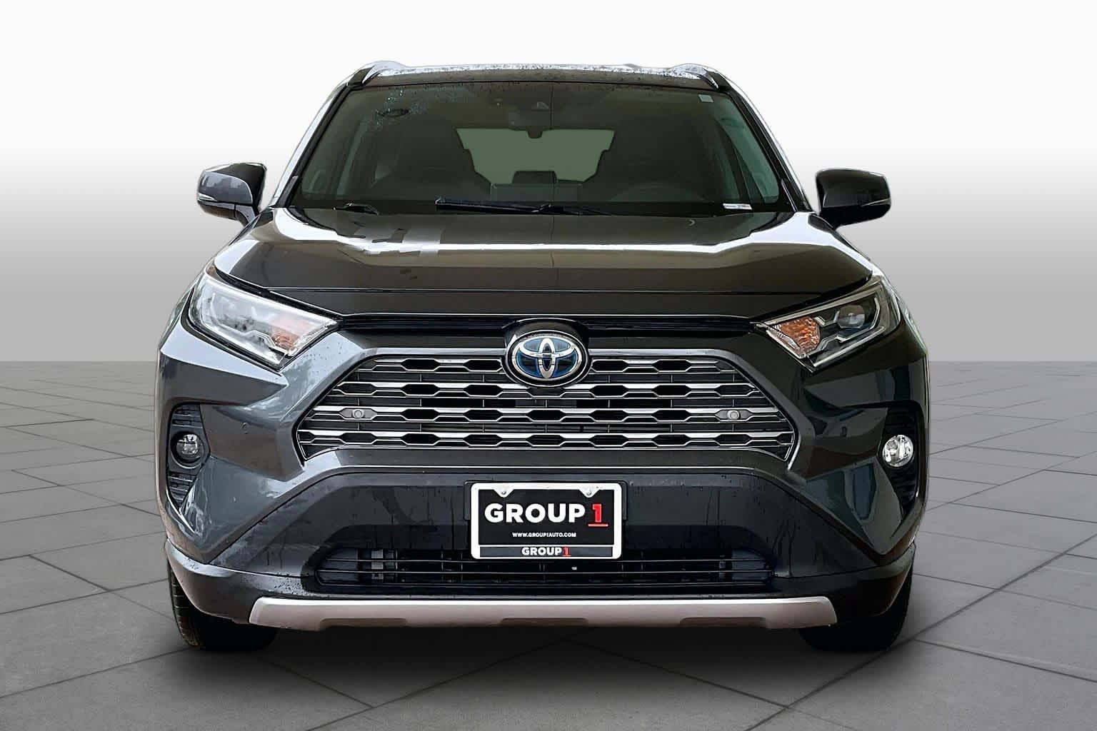 2020 Toyota RAV4 Hybrid Limited Magnetic Gray Metallic at AutoNation USA Houston