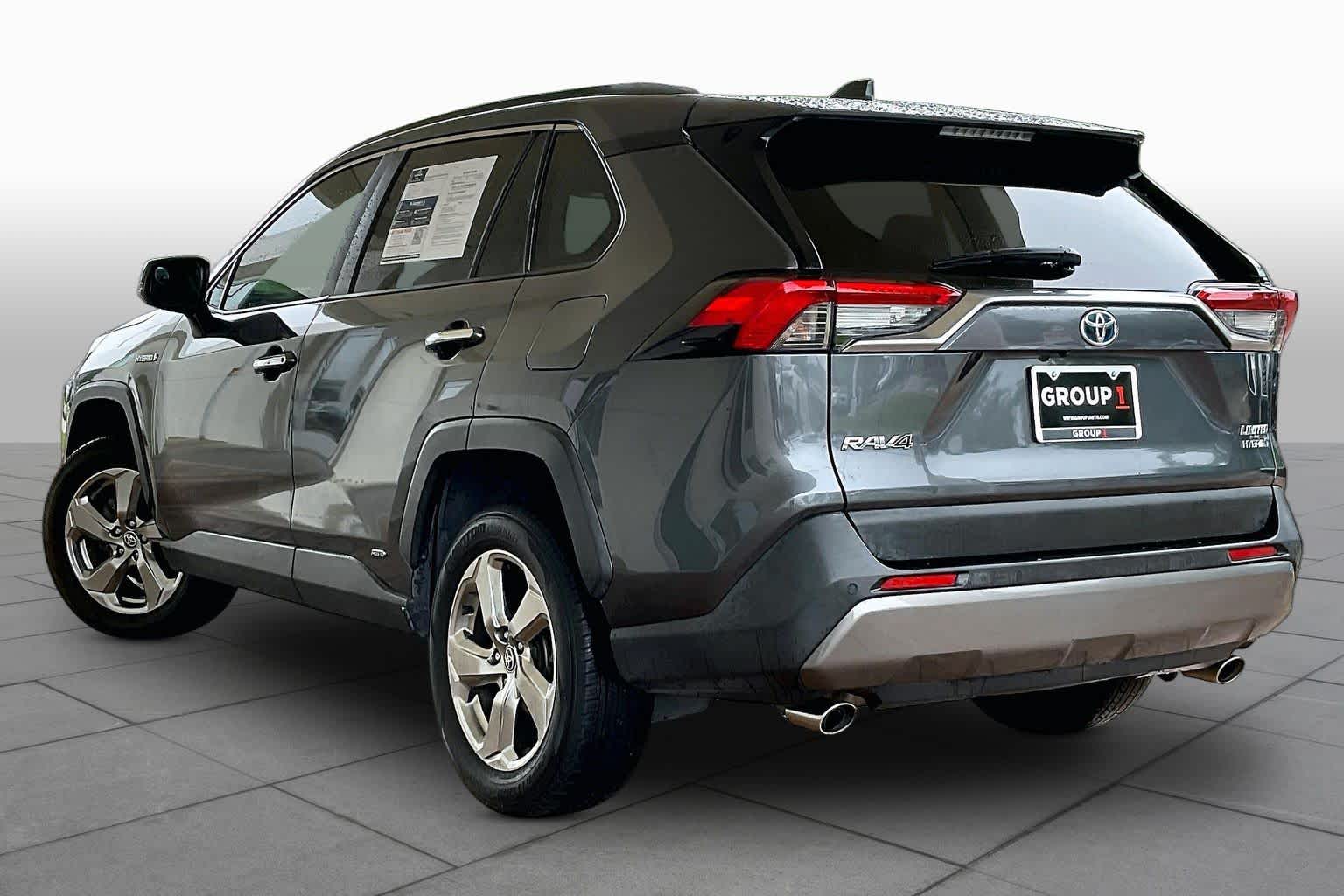 2020 Toyota RAV4 Hybrid Limited Magnetic Gray Metallic at AutoNation USA Houston