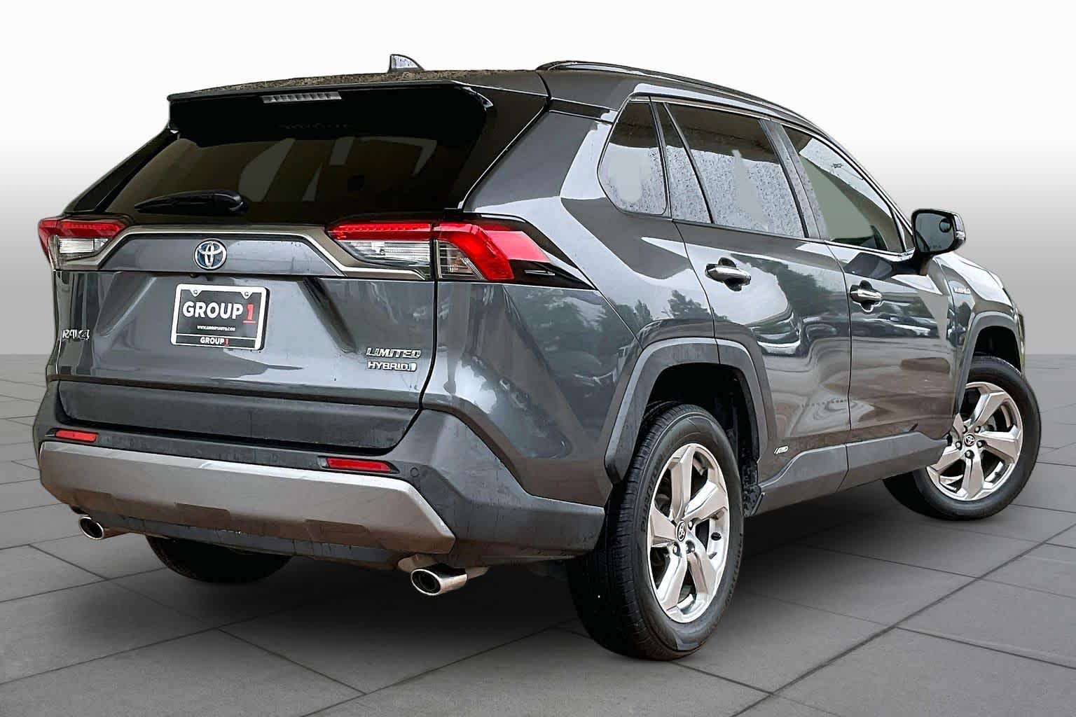 2020 Toyota RAV4 Hybrid Limited Magnetic Gray Metallic at AutoNation USA Houston