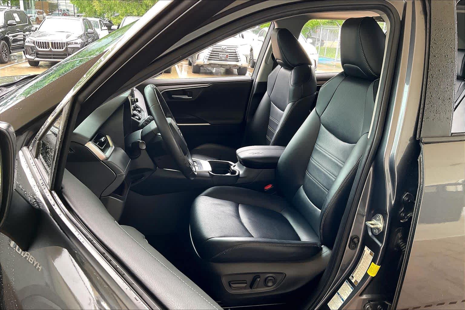 2020 Toyota RAV4 Hybrid Limited Magnetic Gray Metallic at AutoNation USA Houston